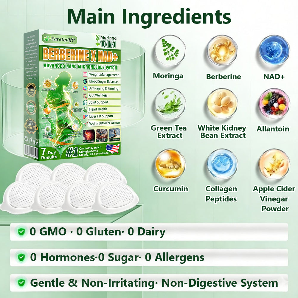 𝐂𝐚𝐫𝐞𝐔𝐩𝐥𝐢𝐟𝐭® 💥𝑴𝒐𝒓𝒊𝒏𝒈𝒂 & 𝑩𝒆𝒓𝒃𝒆𝒓𝒊𝒏𝒆 𝟏𝟎-𝐈𝐍-𝟏 𝐀𝐝𝐯𝐚𝐧𝐜𝐞𝐝 𝐍𝐚𝐧𝐨 𝐌𝐢𝐜𝐫𝐨𝐧𝐞𝐞𝐝𝐥𝐞 𝐏𝐚𝐭𝐜𝐡